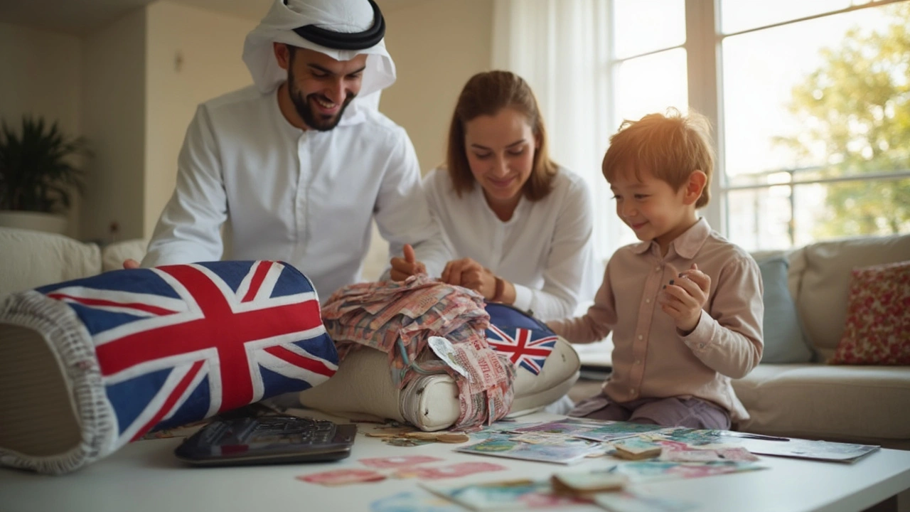 Practical Examples: Spending 300 AED from Dubai to London